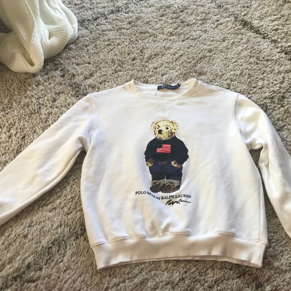 Ralph Lauren polo bear sweatshirt